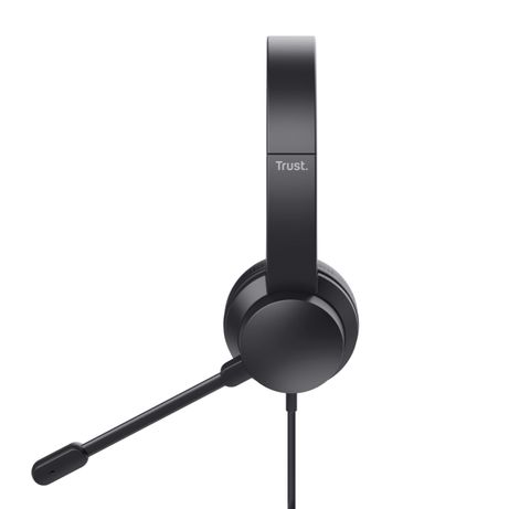 HEADSET TRUST HS-201 25373 USB MICROFONO PLEGABLE DIADEMA AJUSTABLE - Imagen 6 de 9 HEADSET TRUST HS-201 25373 USB MICROFONO PLEGABLE DIADEMA AJUSTABLE - Imagen 6 de 9
