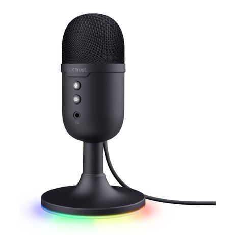 MICROFONO TRUST GXT 234 YUNIX NEGRO USB CABLE 180cm RGB SALIDA AURICULARES BOTON MUTE - Imagen 2 de 11 MICROFONO TRUST GXT 234 YUNIX NEGRO USB CABLE 180cm RGB SALIDA AURICULARES BOTON MUTE - Imagen 2 de 11
