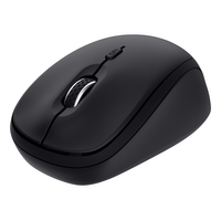Miniatura 1 de MOUSE TRUST WIRELESS Y BLUETOOTH YVI+ NEGRO 1600DPI AJUSTABLE 3 BOTONES 3 DISPOSITIVOS