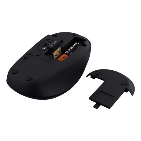 MOUSE TRUST WIRELESS Y BLUETOOTH YVI+ NEGRO 1600DPI AJUSTABLE 3 BOTONES 3 DISPOSITIVOS - Imagen 5 de 11 MOUSE TRUST WIRELESS Y BLUETOOTH YVI+ NEGRO 1600DPI AJUSTABLE 3 BOTONES 3 DISPOSITIVOS - Imagen 5 de 11