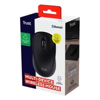 Miniatura 6 de MOUSE TRUST WIRELESS Y BLUETOOTH YVI+ NEGRO 1600DPI AJUSTABLE 3 BOTONES 3 DISPOSITIVOS