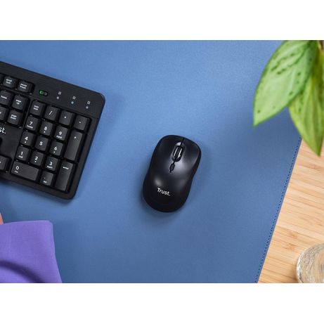 MOUSE TRUST WIRELESS Y BLUETOOTH YVI+ NEGRO 1600DPI AJUSTABLE 3 BOTONES 3 DISPOSITIVOS - Imagen 10 de 11 MOUSE TRUST WIRELESS Y BLUETOOTH YVI+ NEGRO 1600DPI AJUSTABLE 3 BOTONES 3 DISPOSITIVOS - Imagen 10 de 11