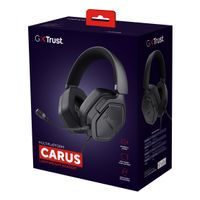 Miniatura 10 de HEADSET TRUST GXT 492 CARUS NEGRO CABLE 120cm JACK 3.5mm
