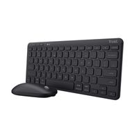 Miniatura 2 de TECLADO + MOUSE INALAMBRICO TRUST LYRA MULTIDISPOSITIVO (USB Y 2 DISP BT)  RECARGABLES    25061