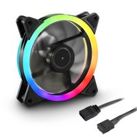 Miniatura 2 de VENTILADOR SHARKOON SHARK BLADES FAN 120X120X 25,5 MM PWM RGB