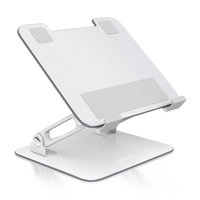 Miniatura 1 de AISENS Soporte de Sobremesa 7 13 Ajustable Para Portatil   Tablet  Plata