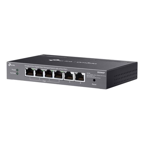 TP-Link ES206GP Switch 4xGb PoE+ 2xGb 65W Desktop - Imagen 4 de 6 TP-Link ES206GP Switch 4xGb PoE+ 2xGb 65W Desktop - Imagen 4 de 6