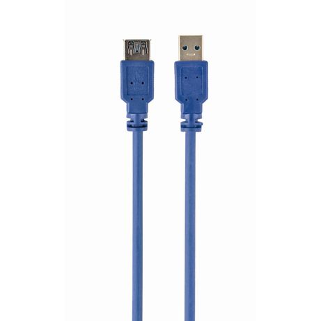Gembird Cable USB 3.0 Tipo A/M-A/H 2 Mts Azul - Imagen 2 de 6 Gembird Cable USB 3.0 Tipo A/M-A/H 2 Mts Azul - Imagen 2 de 6