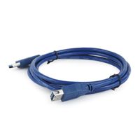 Miniatura 5 de Gembird Cable USB 3.0 Tipo A/M-A/H  2 Mts Azul