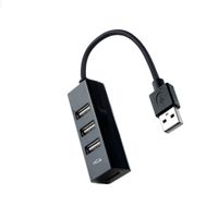 Miniatura 2 de HUB NANO CABLE USB2.0 4PTOS USB-A/M - USB2.0/H 15CM NEGRO