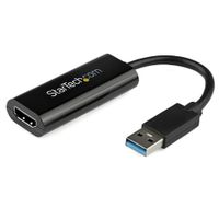 Miniatura 2 de Adaptador USB 3.0 a HDMI - 1080p (1920x1200) - Adaptador Conversor Compacto de USB-A a HDMI para Monitor - Adaptador Gráfico Externo de Vídeo - Negro