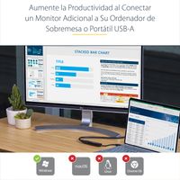 Miniatura 7 de Adaptador USB 3.0 a HDMI - 1080p (1920x1200) - Adaptador Conversor Compacto de USB-A a HDMI para Monitor - Adaptador Gráfico Externo de Vídeo - Negro