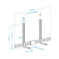 Miniatura 5 de Tooq Soporte Barra Sonido para TV Multinstalación