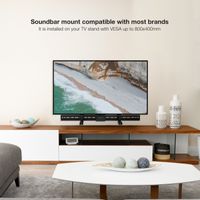 Miniatura 6 de Tooq Soporte Barra Sonido para TV Multinstalación