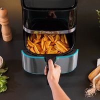 Miniatura 5 de FREIDORA SIN ACEITE CECOTEC 5500 PRO 1700W PANEL TACTIL 8 MODOS