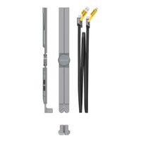 Miniatura 5 de AISENS Soporte de Sobremesa Ajustable Para Portail   Tablet Con USB C Docking 4 en 1  Gris