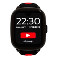 Miniatura 3 de SmartWatch SaveFamily Iconic Plus 2 Correa Silicona Estampada Negra Streamer 4G