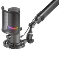 Miniatura 3 de MICROFONO PROFESIONAL MARS GAMING MMICXT BLACK MICROFONO DE ESTUDIO DE ALTA DEFINICION ADC 192kHz DYNAMIC ARGB RING