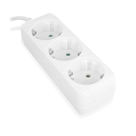 Ewent Ew3958 Regleta 3 tomas Blanco - Imagen 4 de 4 Ewent Ew3958 Regleta 3 tomas Blanco - Imagen 4 de 4