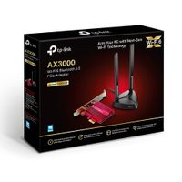 Miniatura 4 de PCI EXPRESS WIFI 6 DUALBAND Y BLUETOOTH 5.0 TP-LINK ARCHER TX3000E WIFI 6 2402 Mbps (5 GHz) + 574 Mbps (2.4 GHz)  Bluetooth 5.0