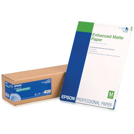 Epson GF Papel Enhanced Matte, 24" x 30,5m, 189 g/m2 - Imagen 2 de 2 Epson GF Papel Enhanced Matte, 24" x 30,5m, 189 g/m2 - Imagen 2 de 2