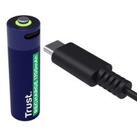 Miniatura 3 de PILAS AA RECARGABLE TRUST USB-C 1700 mAh PACK 4 UNIDADES 25631