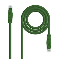 Miniatura 1 de LATIGUILLO RJ45 UTP LSZH CAT 6A AWG24 NANOCABLE VERDE 10 20 1800 GR
