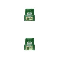 Miniatura 4 de LATIGUILLO RJ45 UTP LSZH CAT 6A AWG24 NANOCABLE VERDE 10 20 1800 GR