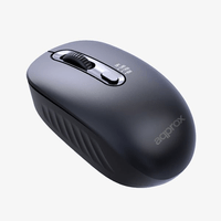 Miniatura 1 de APPROX Ratón inalámbrico APPXM200 2.4GHZ Negro
