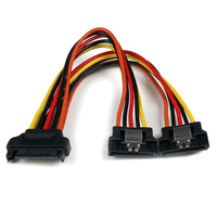 Miniatura 1 de CABLE BIFURCADOR SATA STARTECH 0.15M