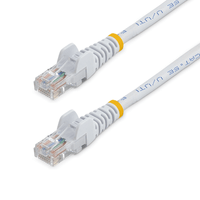 Miniatura 1 de Cable de Red de 10m Blanco Cat5e Ethernet sin Enganche
