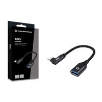 Miniatura 3 de ADAPTADOR USB-C CONCEPTRONIC ABBY19B A 1xUSB-A 3.2 10 Gbps HEMBRA OTG ANGULO DE 90º