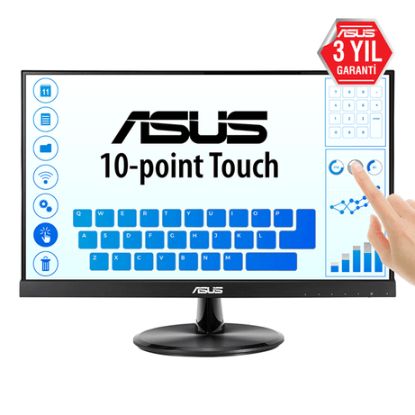 Asus VT229H Monitor 21.5 Táctil FHD VGA HDMI USB - Imagen 1 de 4 Asus VT229H Monitor 21.5 Táctil FHD VGA HDMI USB - Imagen 1 de 4