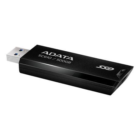 ADATA SC610 SSD Externo 500GB USB 3.2 Gen2 Negro - Imagen 5 de 9 ADATA SC610 SSD Externo 500GB USB 3.2 Gen2 Negro - Imagen 5 de 9