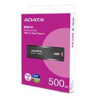 Miniatura 9 de ADATA SC610 SSD Externo 500GB USB 3.2 Gen2 Negro