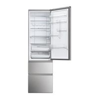 Miniatura 4 de FRIGORIFICO COMBI HAIER HTW5620CNMG NOFROST C ALTO 205 CM ANCHO 59,5 CM INOX