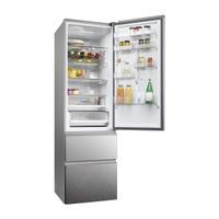Miniatura 6 de FRIGORIFICO COMBI HAIER HTW5620CNMG NOFROST C ALTO 205 CM ANCHO 59,5 CM INOX