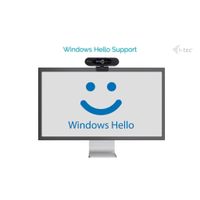Miniatura 8 de i-tec SOLOMON WH200 2K Webcam with Windows Hello
