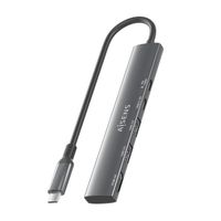 Miniatura 9 de AISENS USB C Dock 5 en 1  USB C A  1x HDMI 2x USB A  1x USB C  1x USB C PD  Gris  15cm