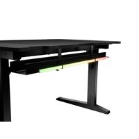 Miniatura 23 de MESA GAMING GENESIS HOLM MODULAR 120 RGB NEGRO 120X75 CM