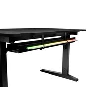 Miniatura 25 de MESA GAMING GENESIS HOLM MODULAR 120 RGB NEGRO 120X75 CM