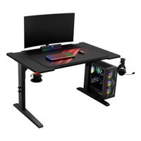 Miniatura 27 de MESA GAMING GENESIS HOLM MODULAR 120 RGB NEGRO 120X75 CM