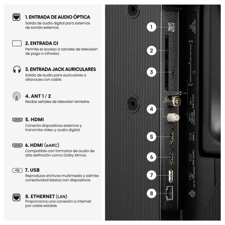 HISENSE 40" 40A5S QLED Full HD - Imagen 11 de 13 HISENSE 40" 40A5S QLED Full HD - Imagen 11 de 13