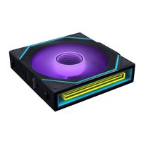Miniatura 2 de Lian Li UNI FAN SL140 Infinity Wireless RGB Reverse Blade PWM Negro 140mm Ventilador
