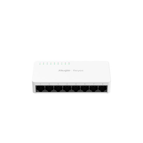 Reyee RG-ES08F Switch 8x10/100 RJ45 Plastic - Imagen 2 de 9 Reyee RG-ES08F Switch 8x10/100 RJ45 Plastic - Imagen 2 de 9