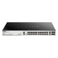 Miniatura 2 de SWITCH GESTIONABLE L3 D-LINK STACKABLE DGS-3130-30TS/E 24P GIGA + 2P 10G + 4P 10G SFP+