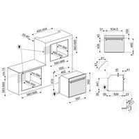 Miniatura 3 de HORNO SMEG SFP6301TVX PIROLITICO CONVENCIONAL INOX