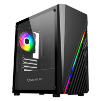 Miniatura 1 de UNYKA  Caja Micro ATX MINI GLAYZE RGB Negro
