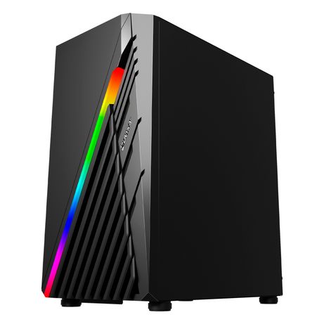 UNYKA Caja Micro ATX MINI GLAYZE RGB Negro - Imagen 5 de 7 UNYKA Caja Micro ATX MINI GLAYZE RGB Negro - Imagen 5 de 7