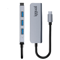 Miniatura 1 de iggual Hub USB 3.0 tipo C x 4 puertos HUB-C-4p